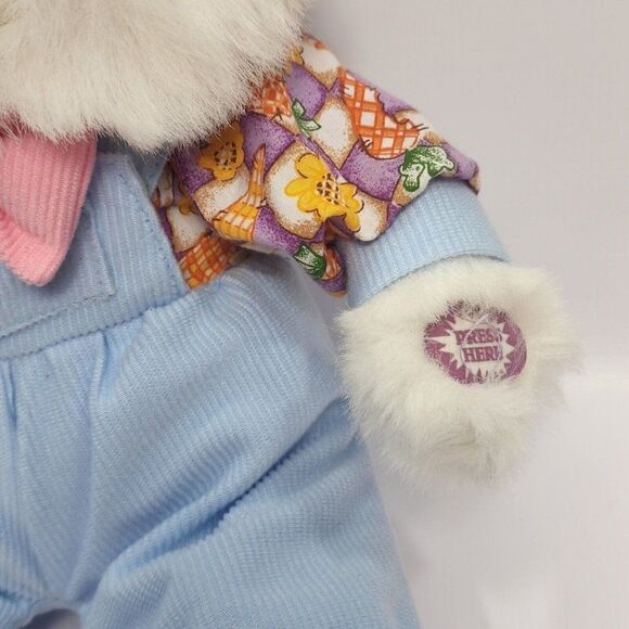 Vtg DANDEE Int Ltd Candyland Story Telling Animated  Easter Bunny - 14" Rare - Picture 7 of 12